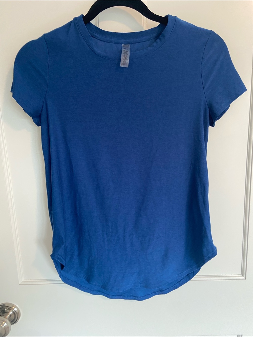 Beyond Yoga Women's Short Sleeve Crew Tee - Royal Blue
